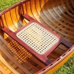 K037 Wooden Canoe With Ribs 6 ft Display-Only 