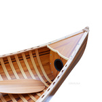 K037M Wooden Canoe With Ribs Matte Finish 6 ft Display-Only 