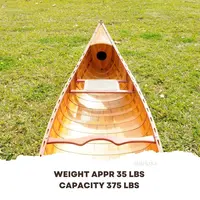 K080 Wooden Canoe With Ribs Curved Bow 12 ft k080-wooden-canoe-with-ribs-curved-bow-12-ft-l16.jpg