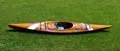 K096 Wooden Kayak with White & Purple Ribbon 15 ft k096-wooden-kayak-with-white-purple-ribbon-15-ft-l02.jpg