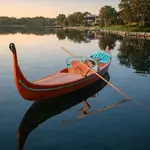 K151CM Venetian Gondola 36ft Rowboat (Custom-made) k151cm-venetian-gondola-36ft-custommade-l20060526.jpg