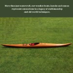 K159 Hudson Wooden Kayak 18 