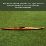 K159 Hudson Wooden Kayak 18 