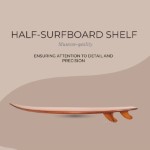 K167 Half-Surfboard Shelf 