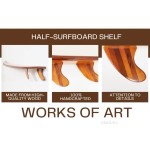 K167 Half-Surfboard Shelf 