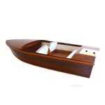 K199 Chris Craft Design Classic Wooden Runabout Boat 14.5 Foot 