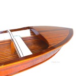 K199 Chris Craft Design Classic Wooden Runabout Boat 14.5 Foot 