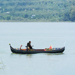 K208 Venetian Gondola Wooden Boat 15 