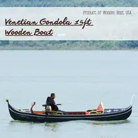 K208 Venetian Gondola Wooden Boat 15 k208-venetian-gondola-real-boat-15-l32.jpg