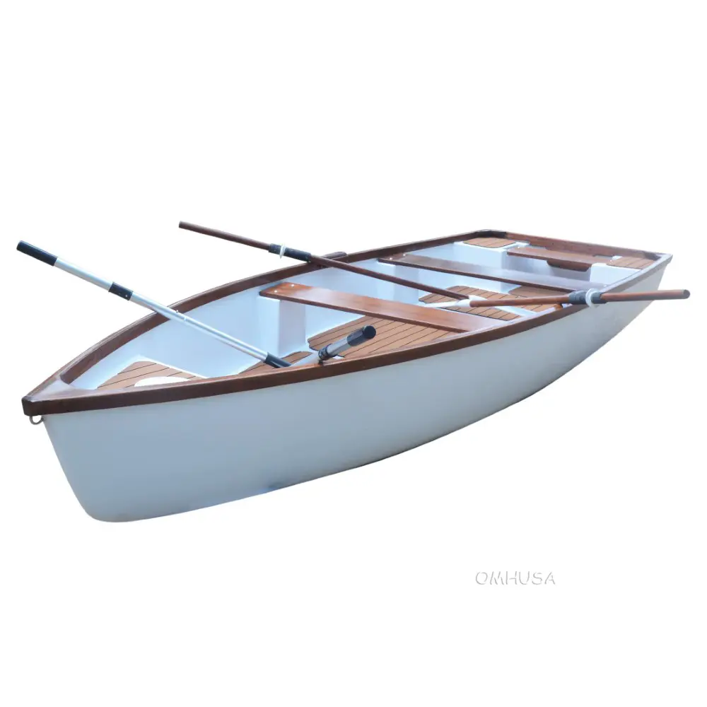 K232 11.5 ft Composite whitehall dinghy with teak accent k232-115-ft-composite-whitehall-dinghy-with-teak-accent-l05.jpg