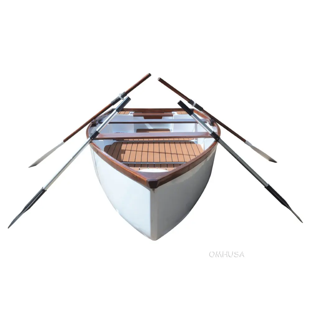 K232 11.5 ft Composite whitehall dinghy with teak accent k232-115-ft-composite-whitehall-dinghy-with-teak-accent-l10.jpg