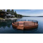 K379 Composite Round Floating Dock k379-composite-round-floating-dock-l06.jpg