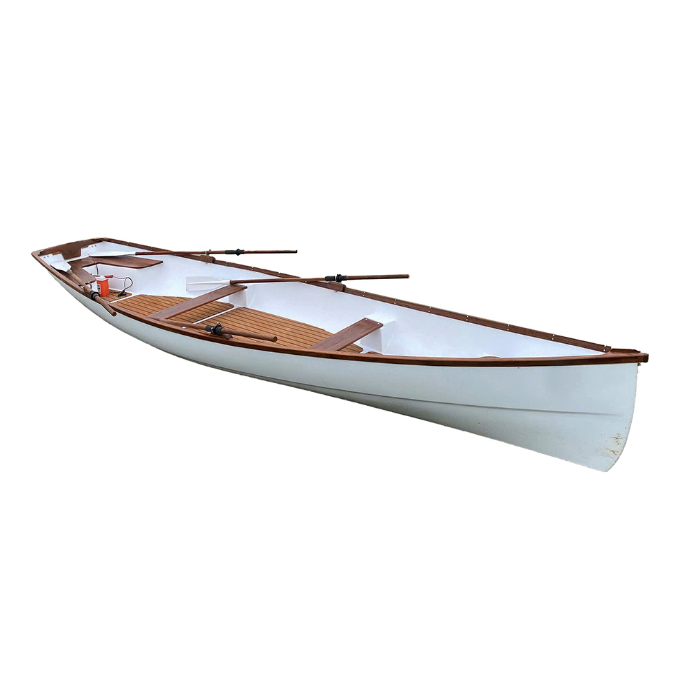 K384 17ft Composite Whitehall Dinghy | Teak Accents & Classic Design k384-17ft-composite-whitehall-dinghy-teak-accents-classic-design-l01.jpg