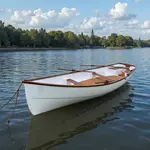 K384 17ft Composite Whitehall Dinghy | Teak Accents & Classic Design k384-17ft-composite-whitehall-dinghy-teak-accents-classic-design-l04.jpg