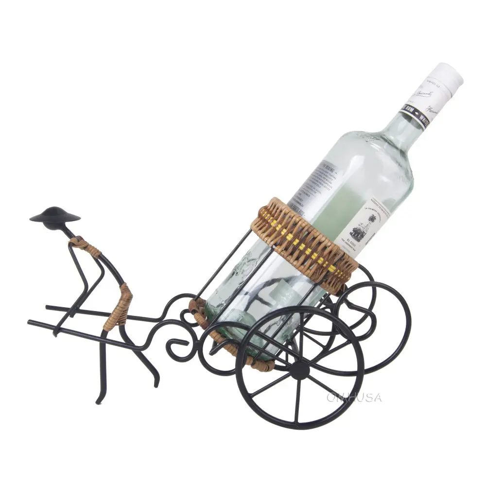 MS009 Asian Style Rickshaw Puller Wine Holder MS009-ASIAN-STYLE-RICKSHAW-PULLER-WINE-HOLDER-L01.WEBP