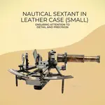 ND015 Nautical Sextant in leather case (Small) 