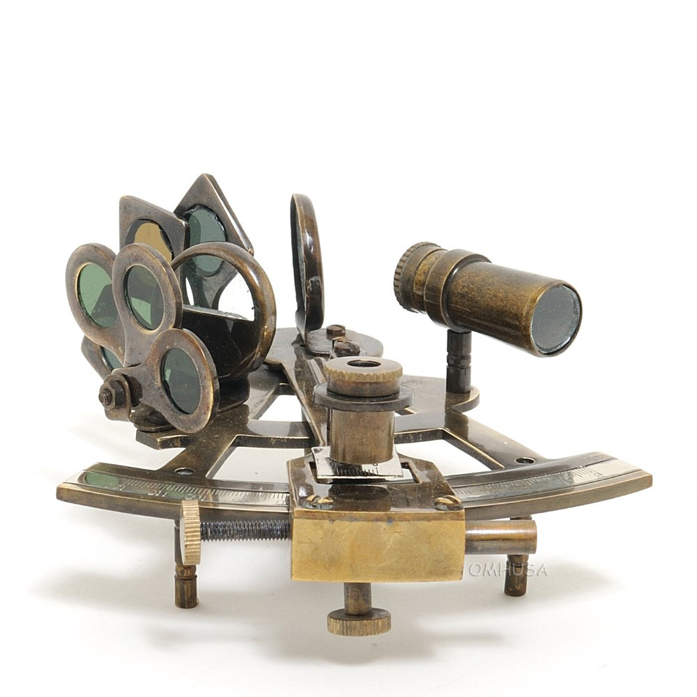 ND016 Nautical Sextant in wood box (Medium) nd016-nautical-sextant-in-wood-box-medium-l01.jpg