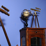 ND021 Brass Telescope with Stand- 18 Inch Nautical Decor 