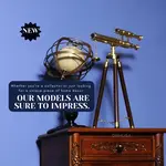 ND021 Brass Telescope with Stand- 18 Inch Nautical Decor 