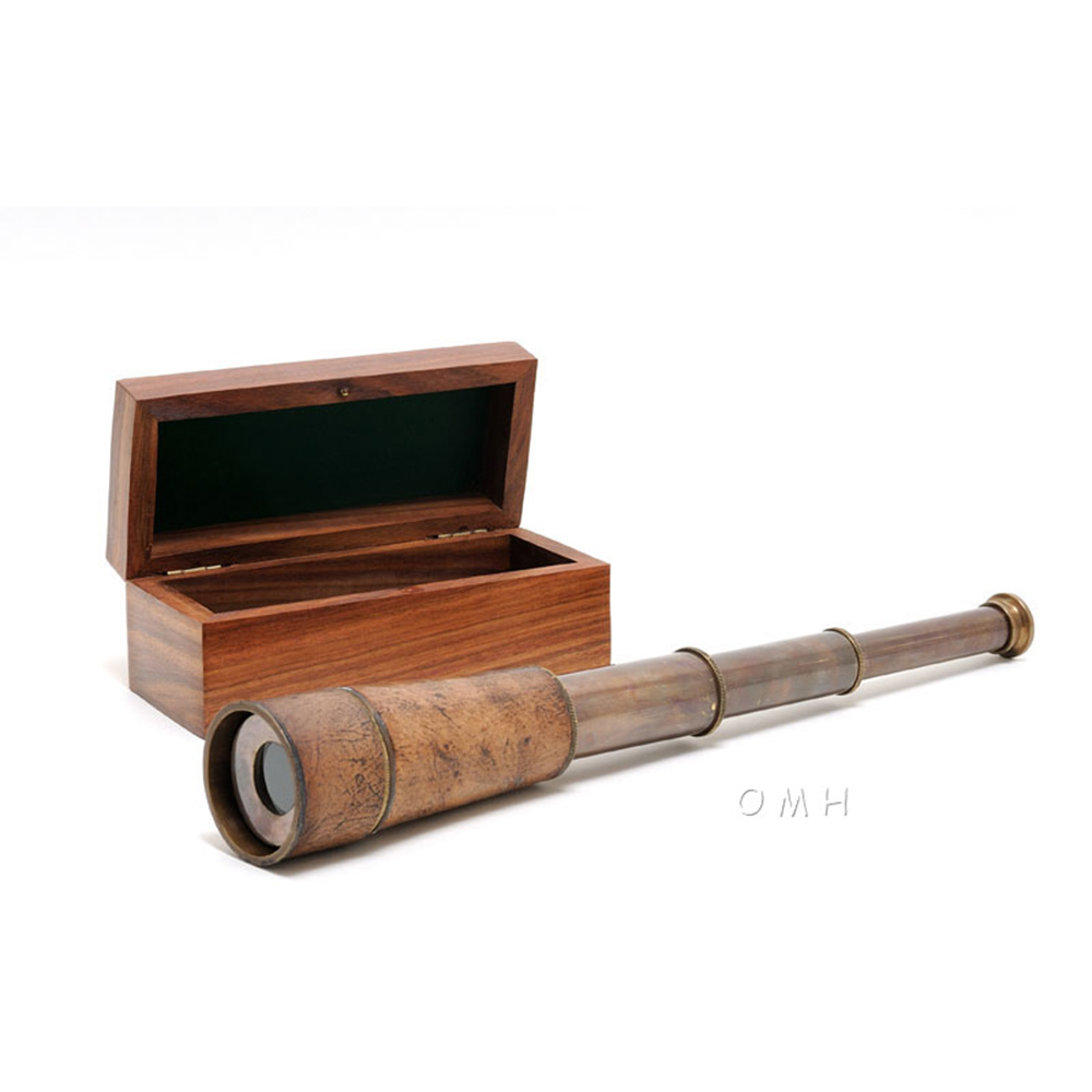 ND023 Handheld Telescope in wood box - Brown Leather nd023-handheld-telescope-in-wood-box-brown-leather-l01.jpg