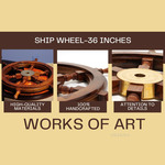 ND035 Ship Wheel-36 inches 