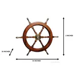 ND036 Ship Wheel-30 inches 