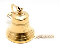 ND048 Titanic Ship Bell - 8 inches 