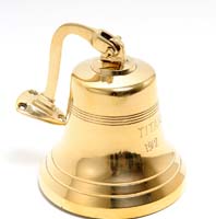 ND048 Titanic Ship Bell - 8 inches 