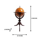 NG003 Globe bar 17 3/4 inches - 3 legs 