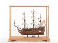 P033 Display Case for Midsize Tall Ship Clear Finish p033-display-case-for-midsize-tall-ship-clear-finish-l03.jpg