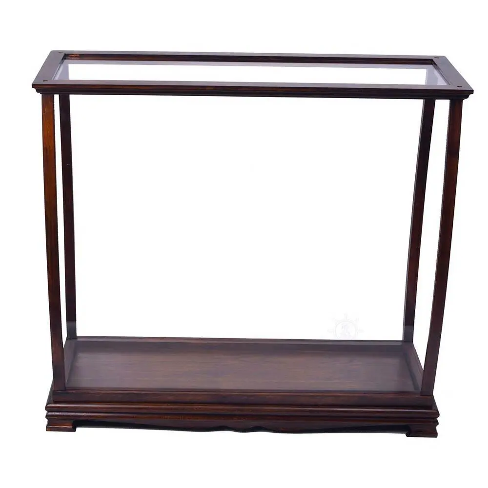 P094 Table Top Display Case Classic Brown P094-TABLE-TOP-DISPLAY-CASE-CLASSIC-BROWN-L01.WEBP