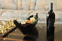 Q056 Dhow Boat Sushi Tray 