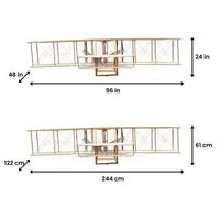 Q064 1903 Wright Brother Flyer Model 8-ft q064-1903-wright-brother-flyer-model-8ft-l07.jpg