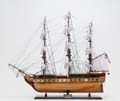 T012A USS Constitution Large With Table Top Display Case 