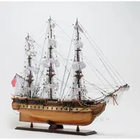 T012A USS Constitution Large With Table Top Display Case t012a-uss-constitution-large-with-table-top-display-case-l05.jpg