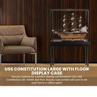 T012B USS Constitution Large With Floor Display Case t012b-uss-constitution-large-with-floor-display-case-l17.jpg