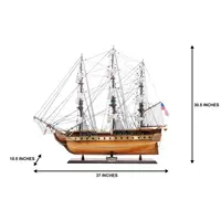 T012F2 Ultimate USS Constitution Combo: A Model Ship and Classic Hat t012f2-ultimate-uss-constitution-combo-a-model-ship-and-classic-hat-l10.jpg