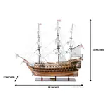 T032F1 Ultimate HMS Victory Combo: A Model Ship and Classic Hat 