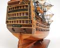 T033B HMS Victory Midsize With Display Case Front Open 