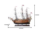 T033L HMS Victory Limited Edition Downwind Full Sails Only 100 Units Produced Admiral Line t033l-hms-victory-limited-edition-downwind-full-sails-only-100-units-produced-l11.jpg