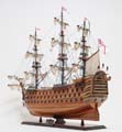T034A HMS Victory Large With Table Top Display Case 