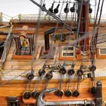 T034B HMS Victory Large With Floor Display Case 