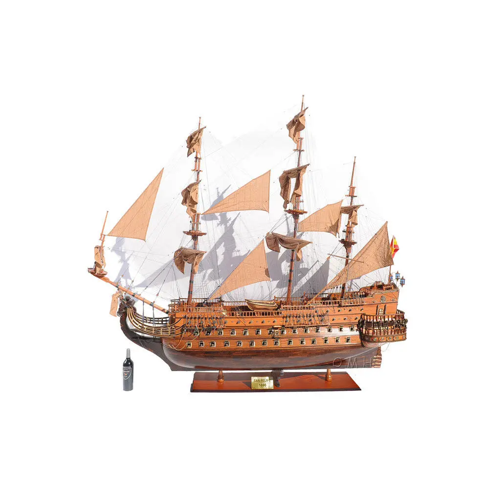 T068 San Felipe XXL War Ship Model Limited Edition Fleet Admiral Line T068-SAN-FELIPE-XXL-WAR-SHIP-MODEL-L01.WEBP