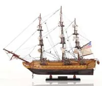 T089A USS Constitution Small with Display Case t089a-uss-constitution-small-with-display-case-l02.jpg