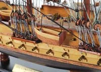T089A USS Constitution Small with Display Case t089a-uss-constitution-small-with-display-case-l10.jpg