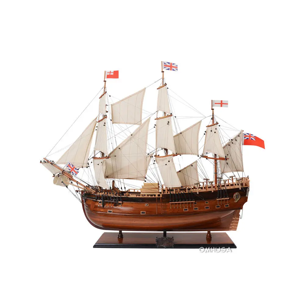 T094 HMS Endeavour Historic Ship Model Admiral Line T094-HMS-ENDEAVOUR-HISTORIC-SHIP-MODEL-L01.WEBP