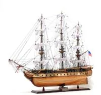 T097B USS Constitution Mid With Display Case Front Open t097b-uss-constitution-mid-with-display-case-front-open-l03.jpg