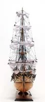 T097B USS Constitution Mid With Display Case Front Open t097b-uss-constitution-mid-with-display-case-front-open-l04.jpg