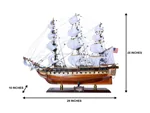 T097L USS Constitution Limited Edition Downwind Full Sails Only 100 Units Produced Admiral Line t097l-uss-constitution-limited-edition-downwind-full-sails-only-100-units-produced-l11.jpg