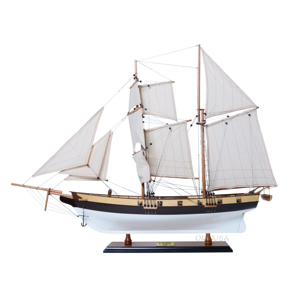 T135 Lynx Painted Tall Ship Model Captain Line t135-lynx-painted-tall-ship-model-l01.jpg